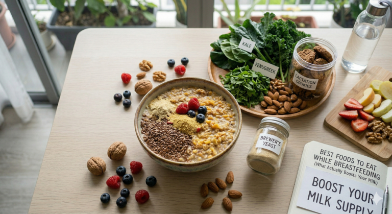Best Foods to Eat While Breastfeeding (What Actually Boosts Your Milk)