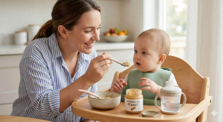 Introducing allergens to babies